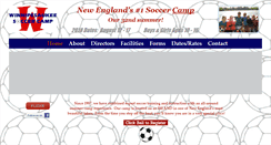 Desktop Screenshot of newenglandsoccercamp.com